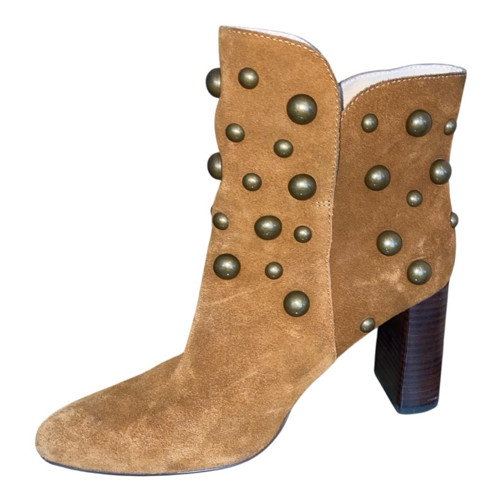C3 Cecelia New York Brace Stud Bootie in Brown - Picture 4 of 16